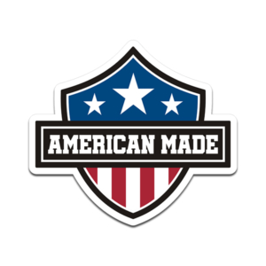 American Made Flag United States USA Sticker Decal Rotten Remains