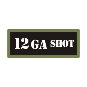 12GA SHOT Ammo Can Vinyl Label Sticker Box Case Decal V3 Rotten Remains