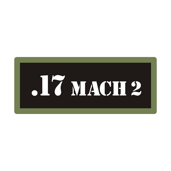 .17 Mach 2 Ammo Can Vinyl Label Sticker Box Case Decal V3 Rotten Remains