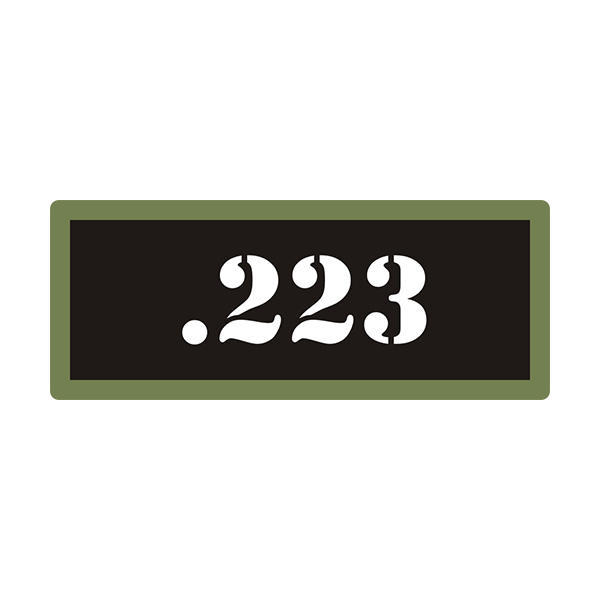 .223 Ammo Can Vinyl Label Sticker Box Case Decal V3 Rotten Remains