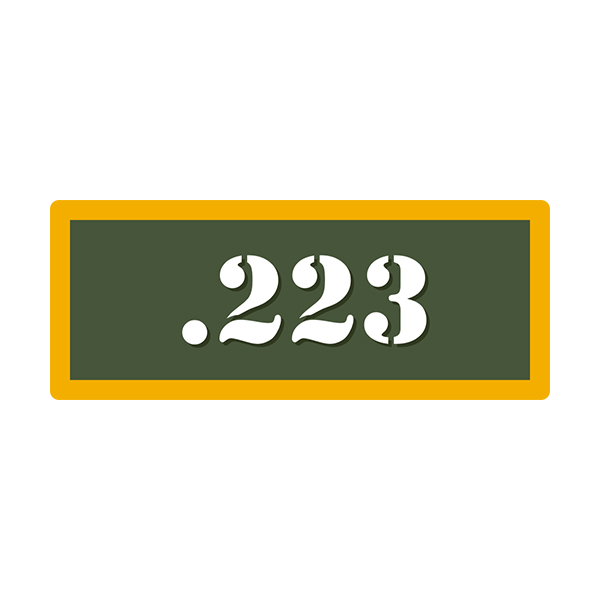 .223 Ammo Can Vinyl Label Sticker Box Case Decal V4 Rotten Remains