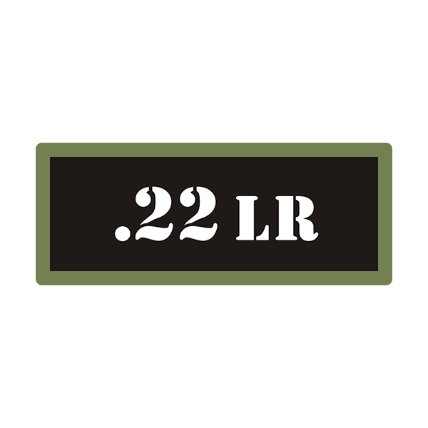 .22LR Ammo Can Vinyl Label Sticker Box Case Decal V3 Rotten Remains