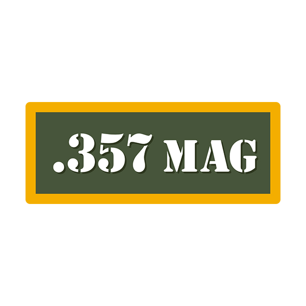 .357 MAG Ammo Can Vinyl Label Sticker Box Case Decal V4 Rotten Remains