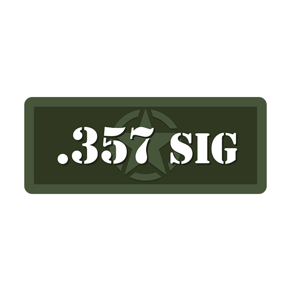 .357 SIG Ammo Can Vinyl Label Sticker Box Case Decal V5 Rotten Remains
