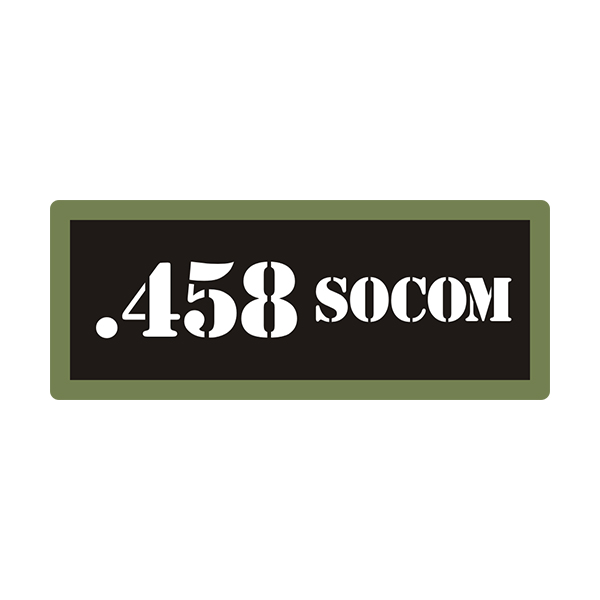 .458 SOCOM Ammo Can Vinyl Label Sticker Box Case Decal V3 Rotten Remains