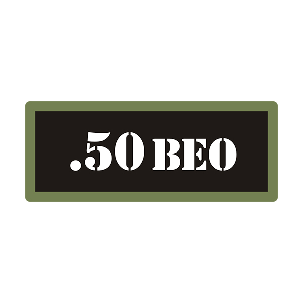 .50 BEO Ammo Can Vinyl Label Sticker Box Case Decal V3 Rotten Remains