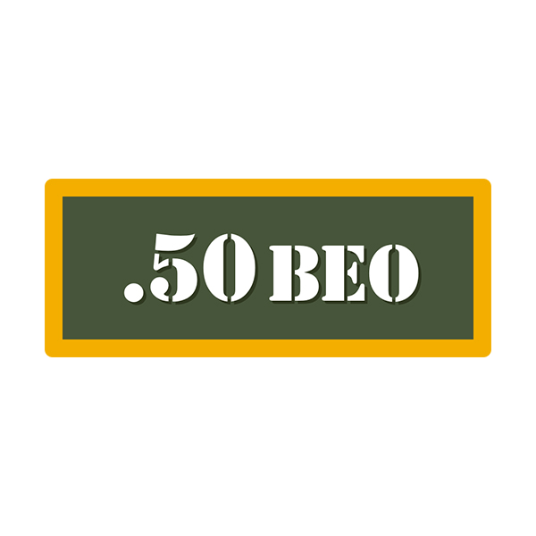 .50 BEO Ammo Can Vinyl Label Sticker Box Case Decal V4 Rotten Remains