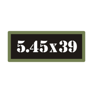 5.45×39 Ammo Can Vinyl Label Sticker Box Case Decal V3 Rotten Remains