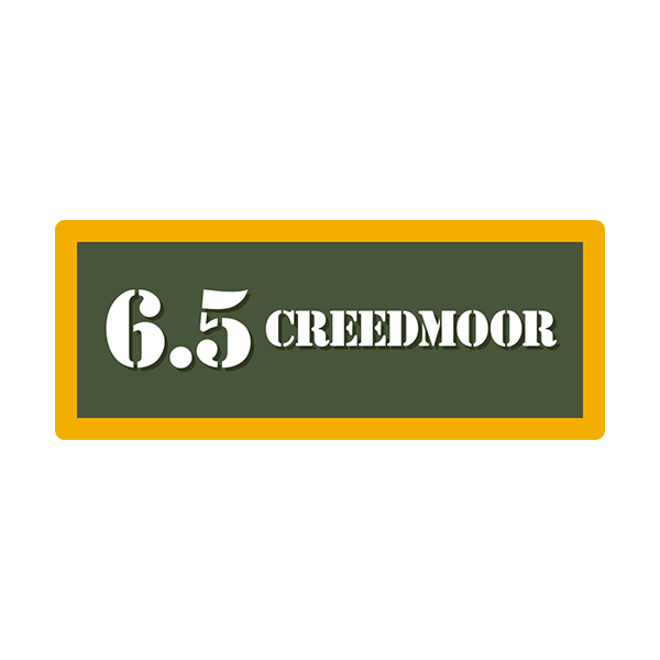 6.5 Creedmoor Ammo Can Vinyl Label Sticker Box Case Decal V4 Rotten Remains