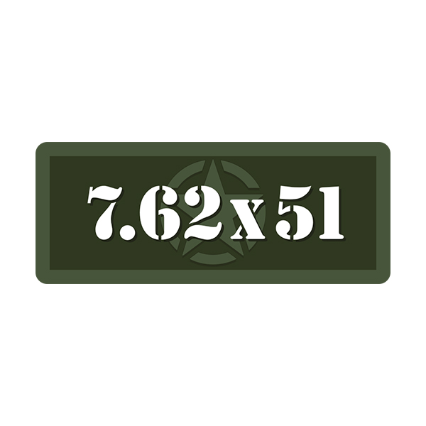 7.62×51 Ammo Can Vinyl Label Sticker Box Case Decal V5 Rotten Remains