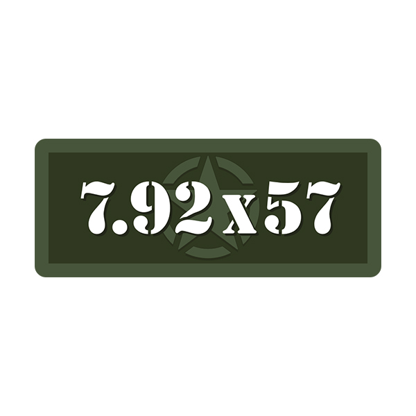7.92×57 Ammo Can Vinyl Label Sticker Box Case Decal V5 Rotten Remains