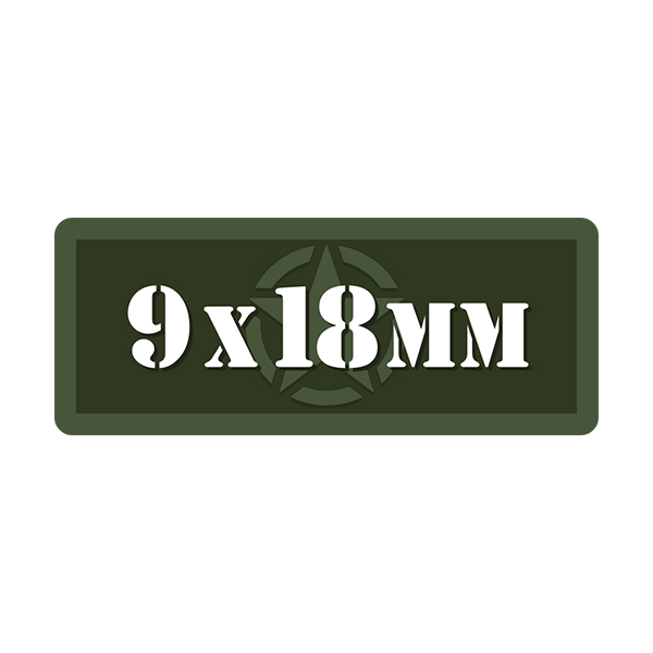 9x18MM Ammo Can Vinyl Label Sticker Box Case Decal V5 Rotten Remains