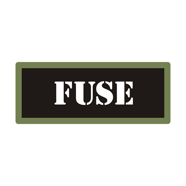 Fuse Ammo Can Vinyl Label Sticker Box Case Decal V3 Rotten Remains