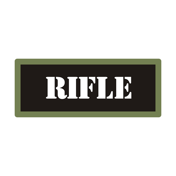 Rifle Ammo Can Vinyl Label Sticker Box Case Decal V3 Rotten Remains