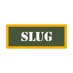 Slug Ammo Can Vinyl Label Sticker Box Case Decal V4 Rotten Remains