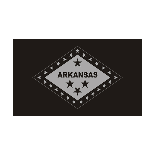 2x Arkansas State Flag Oval Cell Phone Sticker Mobile V4 AR