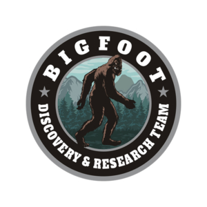 Bigfoot Sasquatch Discovery & Research Team Subdued Gray Sticker Decal Rotten Remains