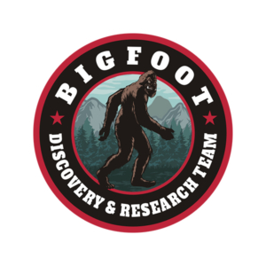 Bigfoot Sasquatch Discovery & Research Team Red Sticker Decal Rotten Remains