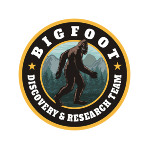 Bigfoot Sasquatch Discovery & Research Team Yellow Sticker Decal Rotten Remains