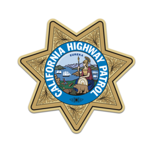 California Highway Patrol Vinyl Sticker Decal CHP State Police CA Collectable Rotten Remains