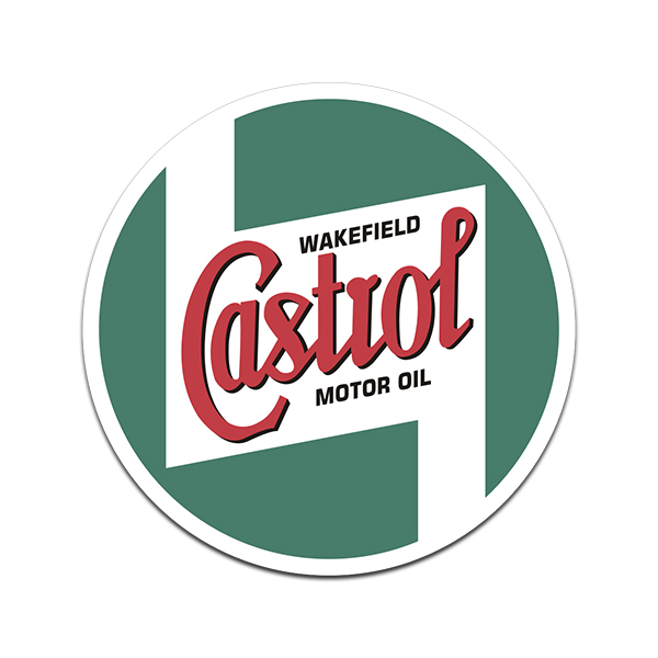Castrol Motor Oil Sticker Decal Vintage Style Car Truck Racing Rat Hot Rod V1 Rotten Remains