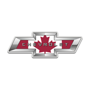 Chevrolet Canada Flag Bow Tie Canadian Chevy Sticker Decal Rotten Remains