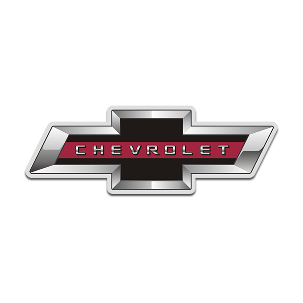 Chevrolet Thin Red Line Bow Tie Chevy Sticker Decal Rotten Remains