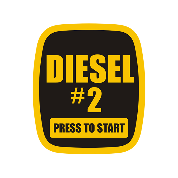 Diesel #2 V2 Sticker