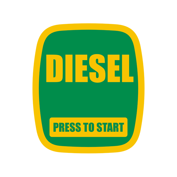 Diesel Sticker Decal V3