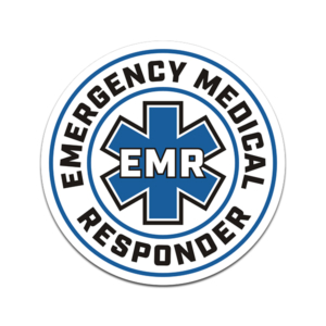 Emergency Medical Responder Sticker Decal Star of Life EMR Paramedic Rotten Remains