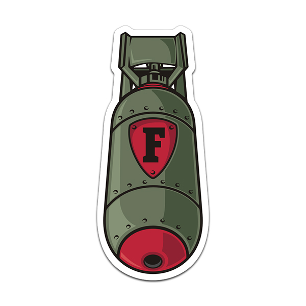 F Bomb Sticker V2