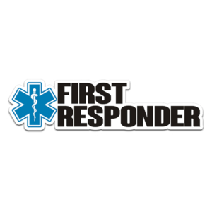 First Responder Firefighter Rescue Sticker Decal Rotten Remains