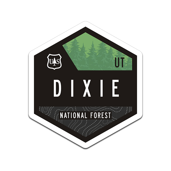 Dixie National Forest Sticker Decal Utah UT USA V1 Rotten Remains