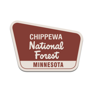 Chippewa National Forest Sticker Decal V2
