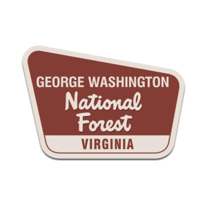 George Washington National Forest Sticker Decal V2
