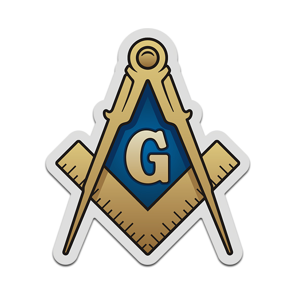 Freemason Masonic Lodge Freemasonry Masons Sticker Decal Rotten Remains