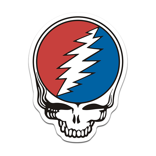 Steal Your Face 3 Grateful Dead Rock Music Band Sticker
