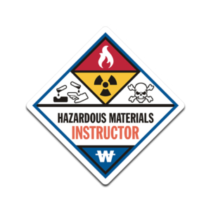 HAZ – MAT Instructor Sticker Decal HazMat Firefighter V6