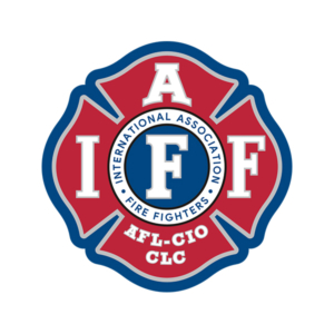 IAFF Red Blue Sticker