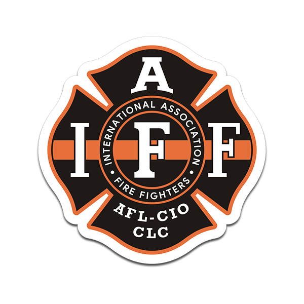 IAFF Thin Orange Line Sticker