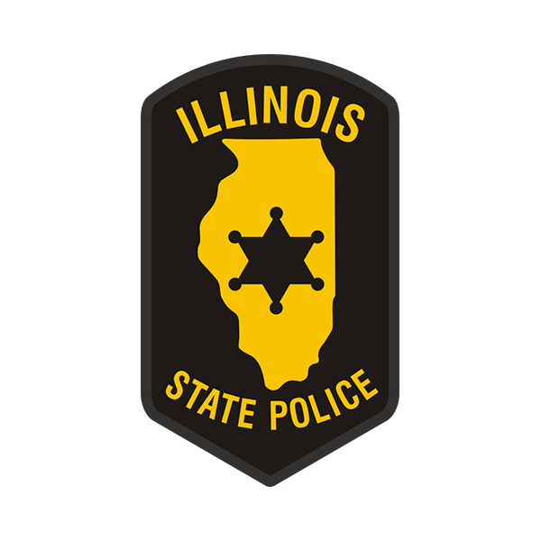Illinois State Police Vinyl Sticker Decal Trooper IL Officer ...