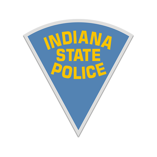 Indiana State Police Vinyl Sticker Decal Trooper IN Officer Collectable Rotten Remains