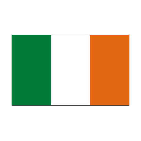 Ireland Flag Decal Irish Celtic Car Bumper Window Vinyl Sticker Rotten Remains