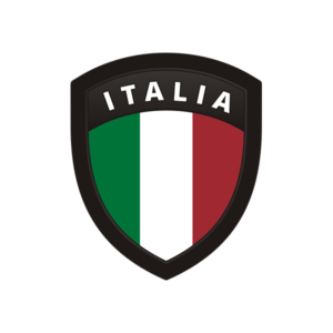 Italia Flag Italian Italy Shield Badge Sticker Decal Rotten Remains
