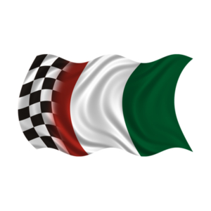 Italy Racing Flag Decal Italian Italia Motorcycle Vinyl Sticker (LH) Rotten Remains