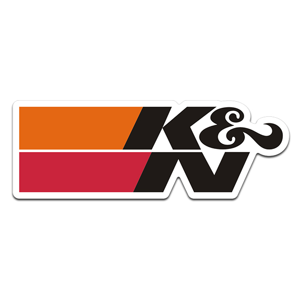 K&N Sticker Decal Air Intake Filter Car Truck Drag Racing Strip Rotten Remains
