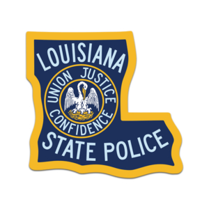 Louisiana State Police Sticker