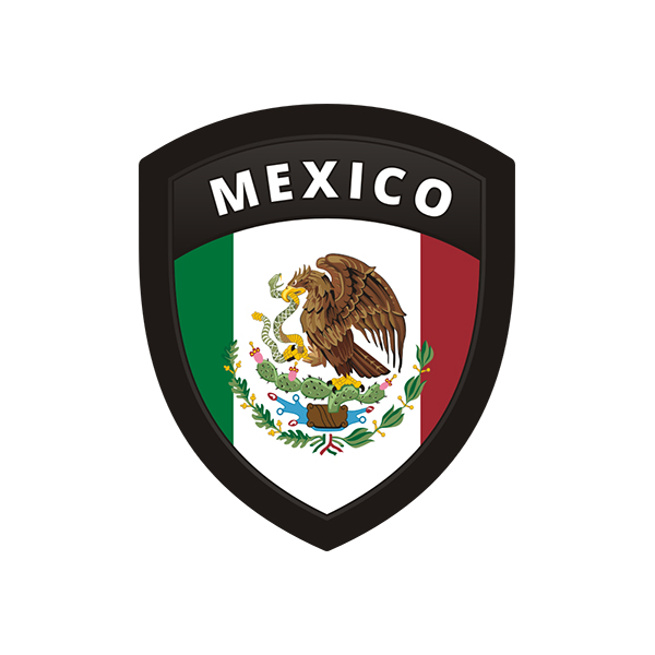 Sticker - Mexican Flag