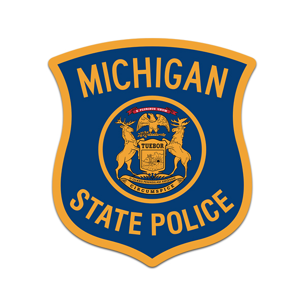 Michigan State Police Sticker