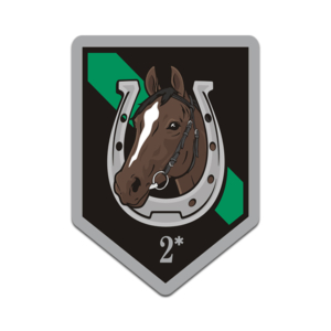 Mounted Patrol Unit Bay Horse Sticker Decal